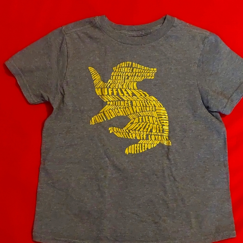 Harry Potter kid Hufflepuff tshirt